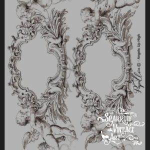 Angels up High - Rub on Image Transfer